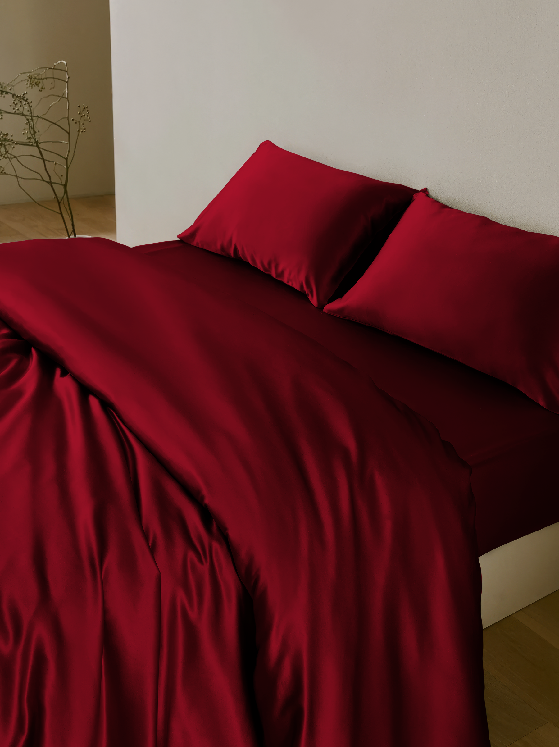 Pure Mulberry Silk Pillowcases Set 2 for 1